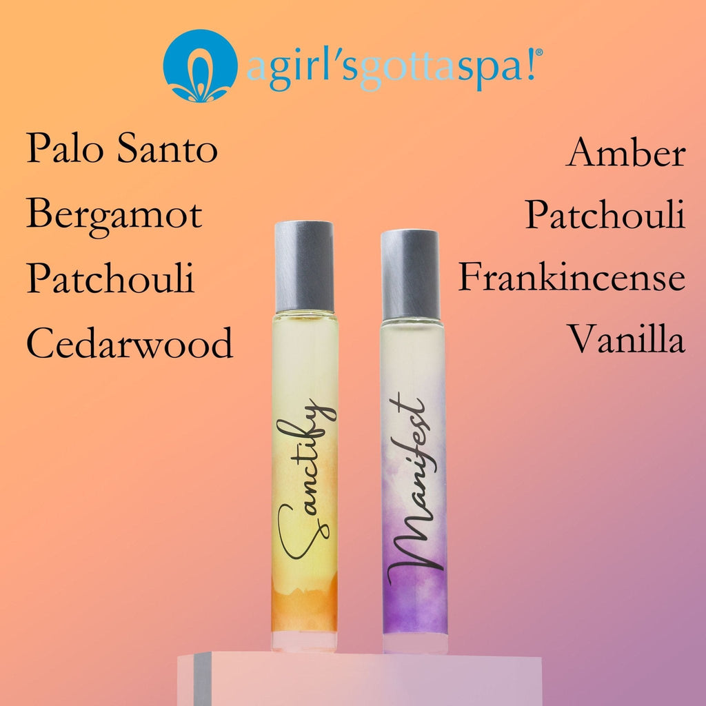 Reiki-Infused Sanctify and Manifest Rollerball Perfumes